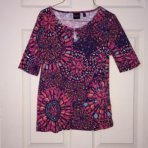 Patterned blouse